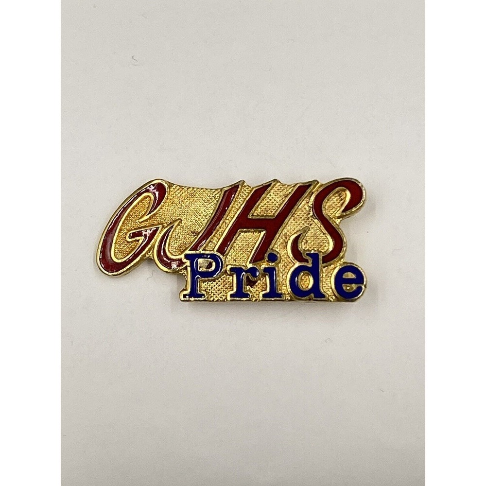 Vintage‎ GJHS Pride Lapel Pin Brooch